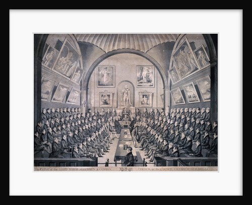 Guildhall, London by Richard Dighton