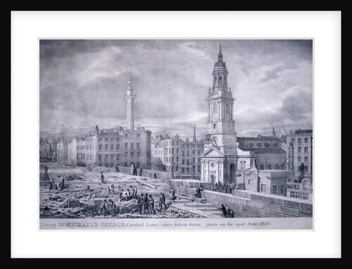 King William Street by George Scharf