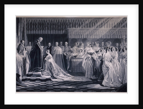 Queen Victoria's Coronation by Samuel Cousins