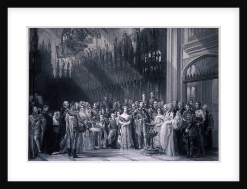 Christening of Edward VII by Anonymous