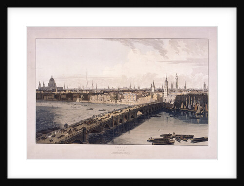 London Bridge by William Daniell