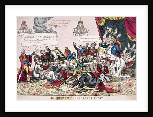 Alderman Sir Matthew Wood and King George IV by Anonymous