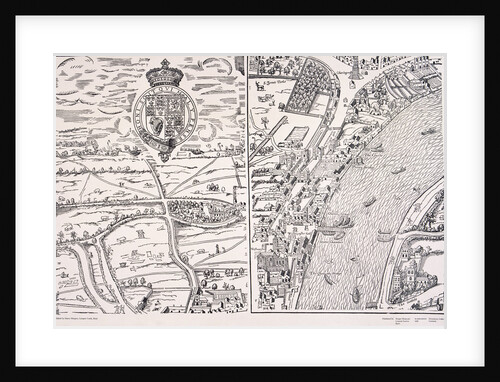 Agas' Map of London by Anonymous