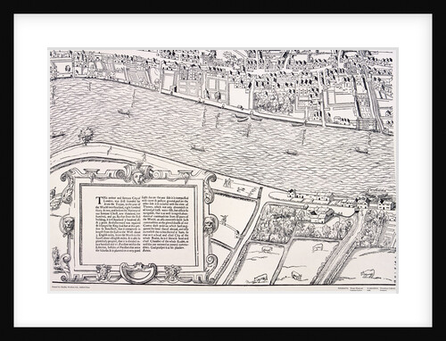 Agas' Map of London by Anonymous