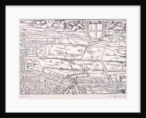 Agas' Map of London by Anonymous