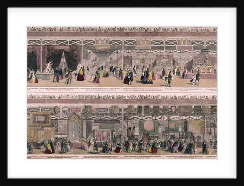 Great Exhibition, Crystal Palace, Hyde Park, London by Anonymous