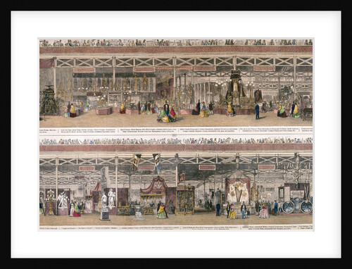 Great Exhibition, Crystal Palace, Hyde Park, London by Anonymous