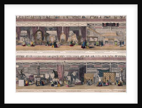 Great Exhibition, Crystal Palace, Hyde Park, London by Anonymous