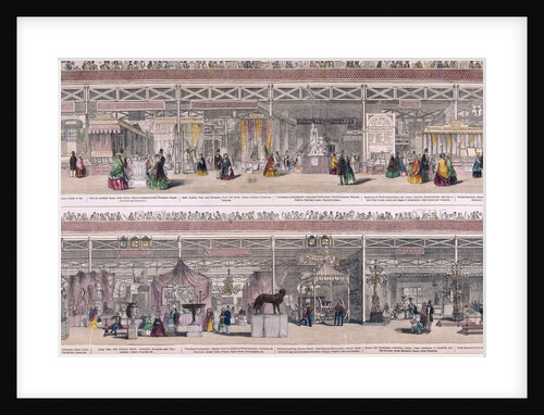 Great Exhibition, Crystal Palace, Hyde Park, London by Anonymous