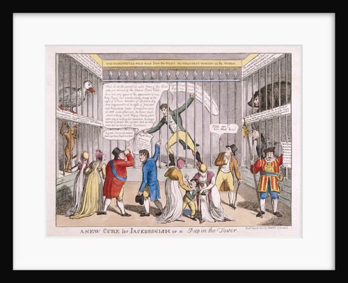 Sir Francis Burdett's imprisonment in the Tower of London by Anonymous
