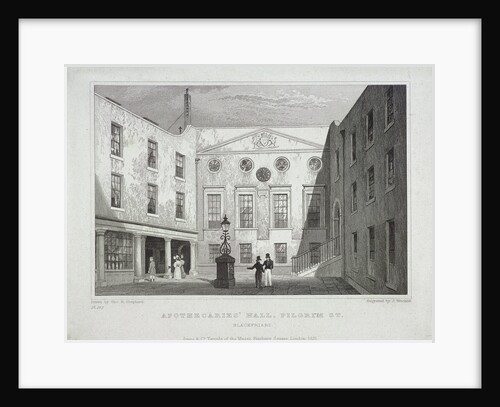 Apothecaries Hall, London by J Hinchcliff