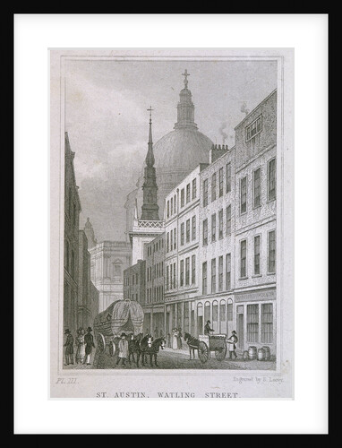 St Augustine, Watling Street, London by S Lacey