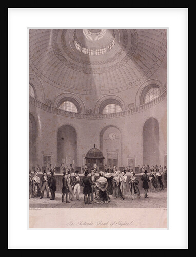 Bank of England, Threadneedle Street, London by J Shury