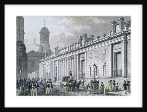 Bank of England, Threadneedle Street, London by W Wallis