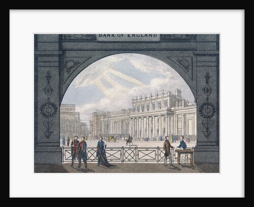 Bank of England, Threadneedle Street, London by Anonymous