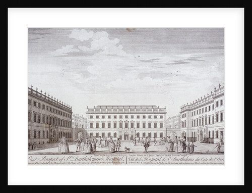 St Bartholomew's Hospital, London by Anonymous
