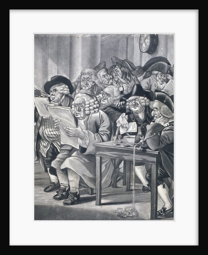 Stockjobbers at the Stock Exchange, Bartholomew Lane, London by Anonymous