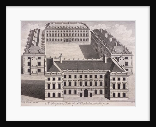 St Bartholomew's Hospital, London by William Henry Toms