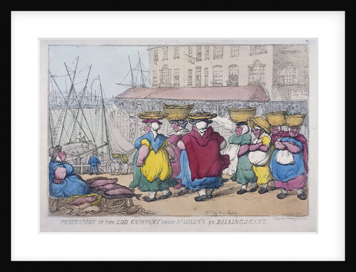 Procession of the Cod Company from St Giles's to Billingsgate by Anonymous