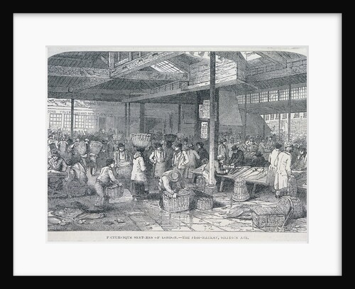 Billingsgate Market, London by Henry Vizetelly