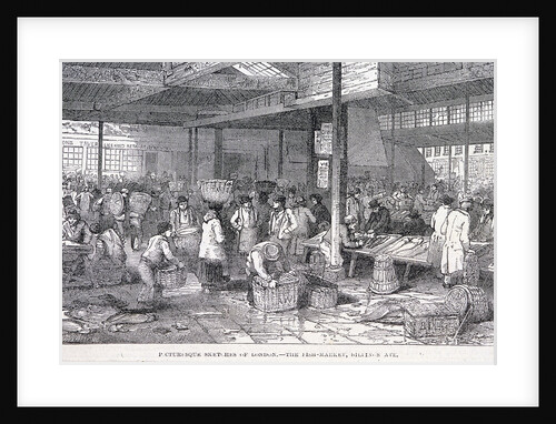 Billingsgate Market, London by James B Allen