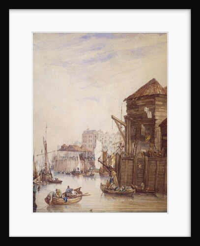 Billingsgate Wharf, London by Samuel Owen