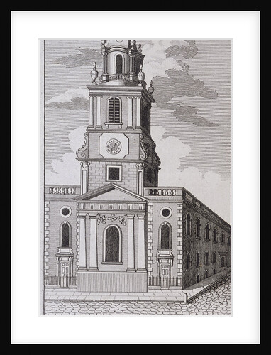 St Botolph without Bishopsgate, London by J Hinchcliff