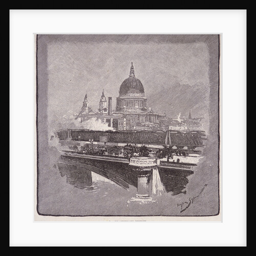 Blackfriars Bridge, London by James Walker