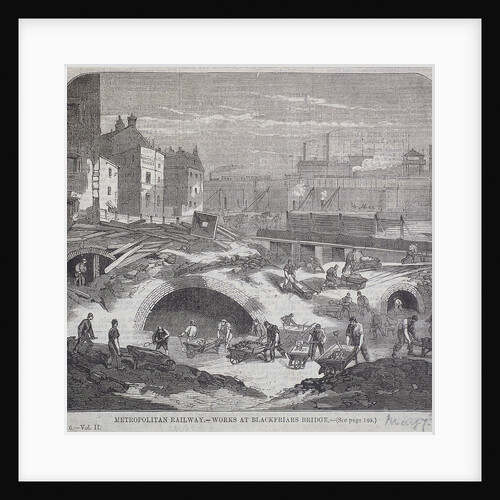 Blackfriars Bridge, London by Mason Jackson