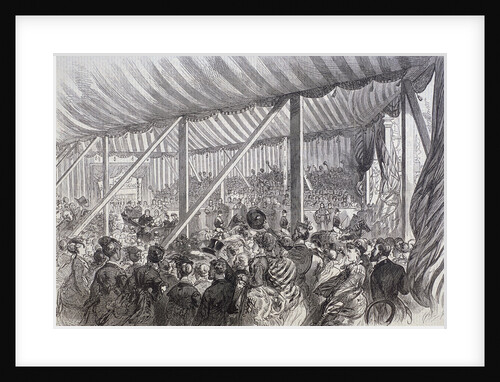 Queen Victoria Opening Blackfriars Bridge, London by Anonymous