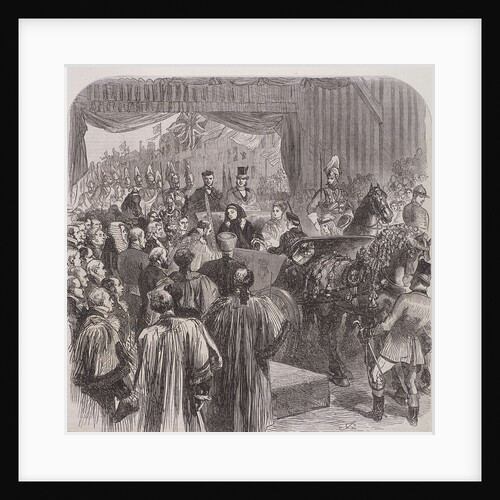 Queen Victoria opening Blackfriars Bridge, London by JG