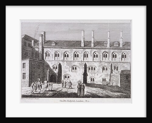 Christ's Hospital, London by James Record