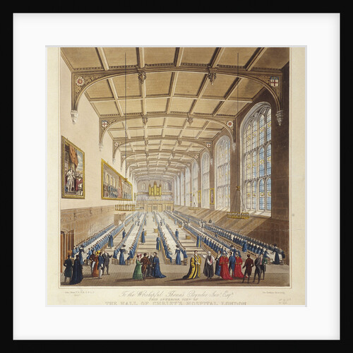 Christ's Hospital, London by George Hawkins