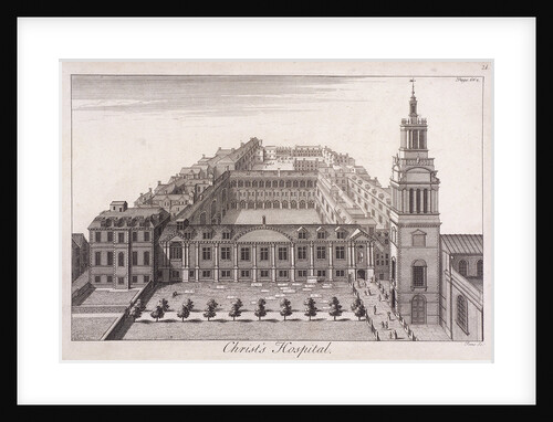 Christ's Hospital, London by William Henry Toms