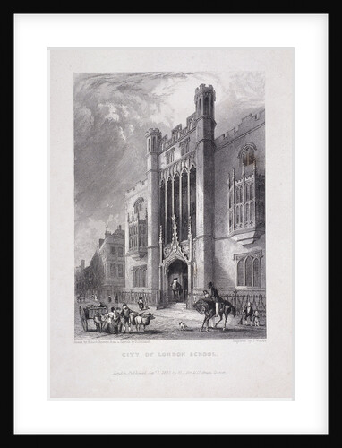 City of London School, London by John Woods