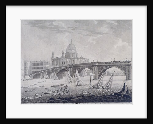 Blackfriars Bridge, London by I Wells