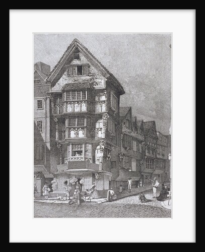 Fleet Street, London by John Thomas Smith