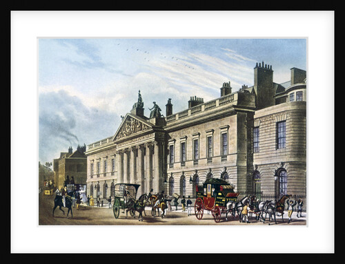 East India House, London by Thomas Hosmer Shepherd