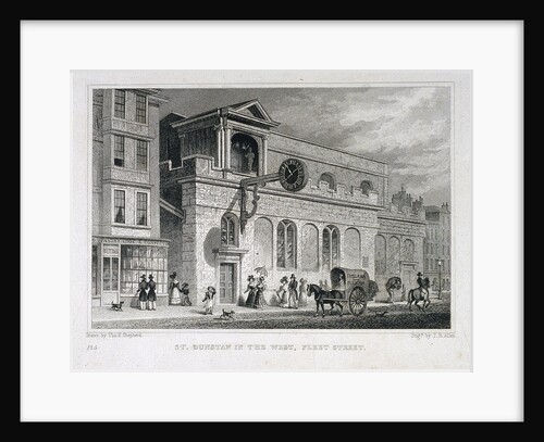 St Dunstan in the West, London by James B Allen