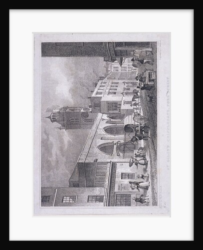 St Giles without Cripplegate, London by W Henshall