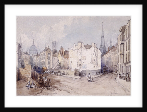 Cannon Street, London by Thomas Colman Dibdin