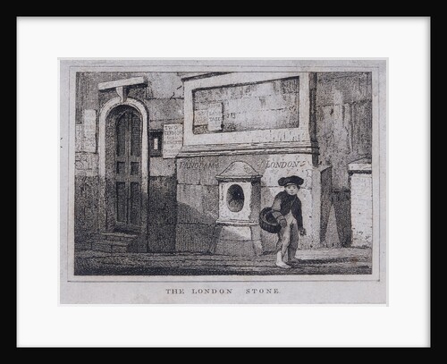 London Stone, Cannon Street, London by Anonymous