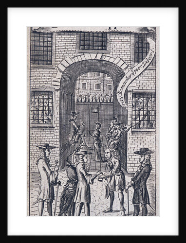 Fleet Prison, London by Anonymous