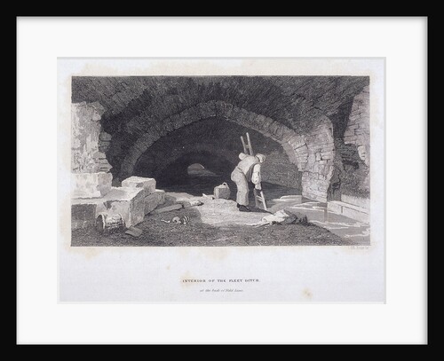 Fleet River, London by John Wykeham Archer