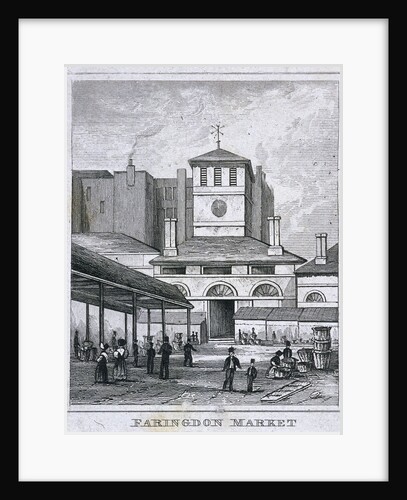 Farringdon Market, London by Anonymous