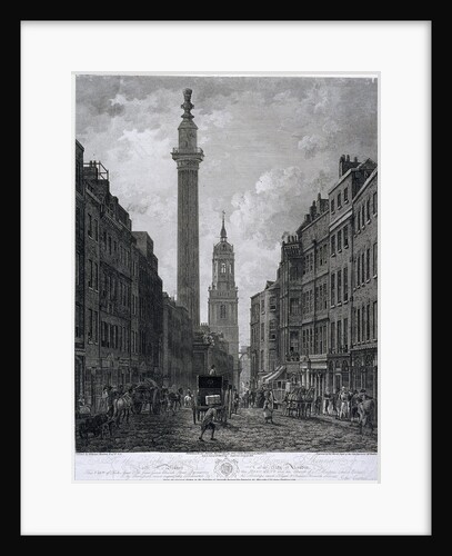 Fish Street Hill, London by Thomas Morris