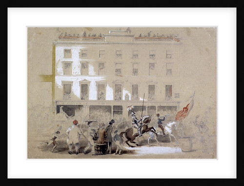 Lord Mayor's Show, Cornhill, London by Angelo Collen Hayter