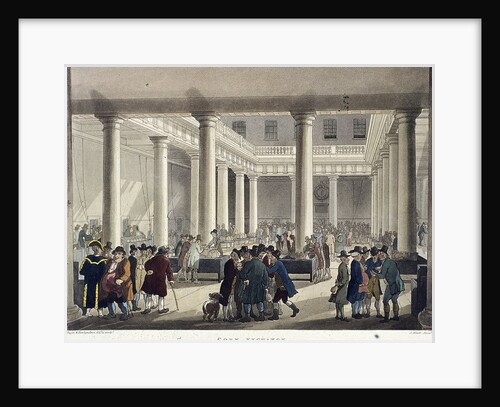 Corn Exchange, London by Augustus Charles Pugin