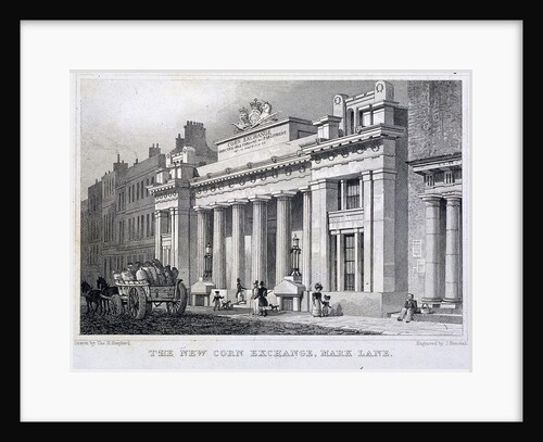 Corn Exchange, London by W Henshall