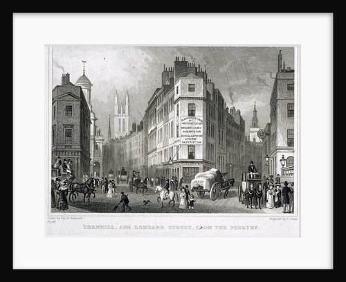 Cornhill, London by S Lacey